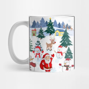 A Joyful Christmas Celebration Mug